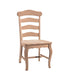 Country French Ladderback Chair - Barewood