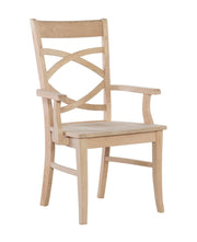 Milano Arm Chair - Barewood