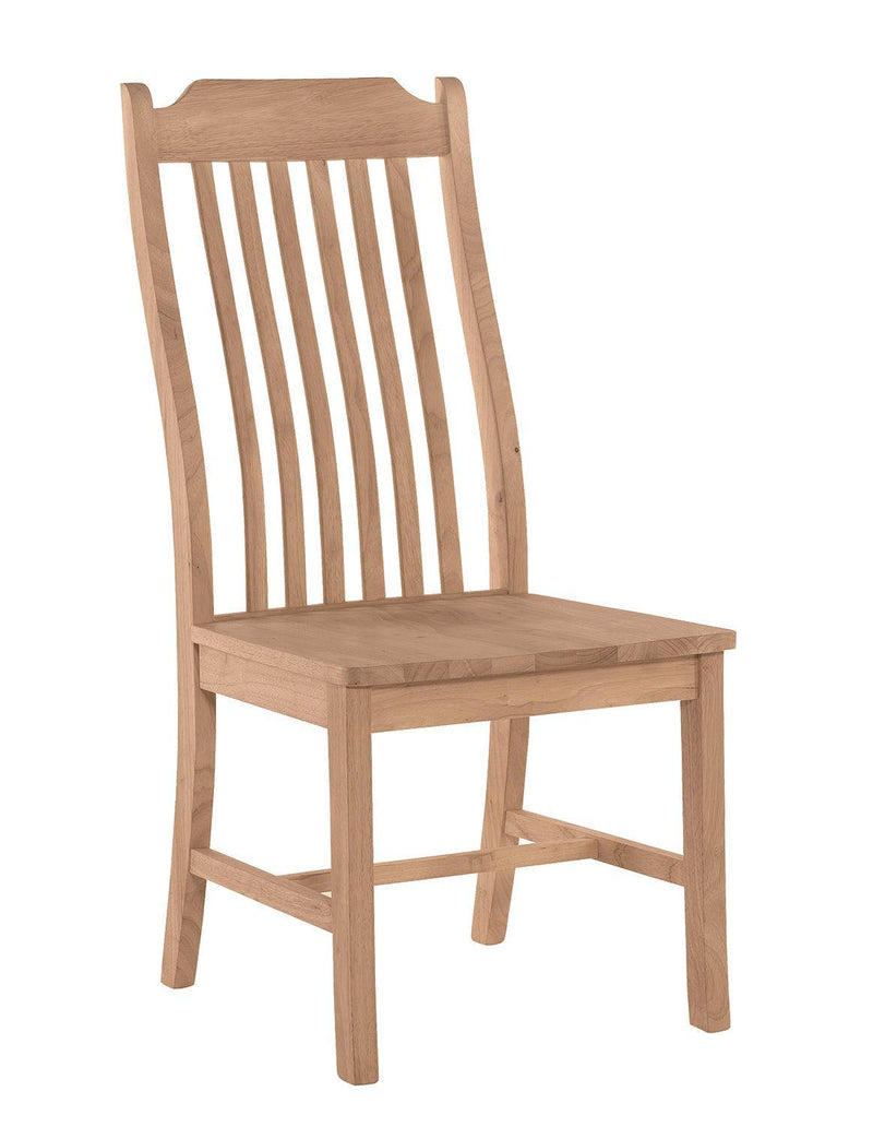 Steambent Mission Chair - Barewood