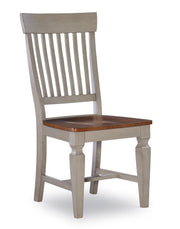 Vista Slatback Chair - Barewood
