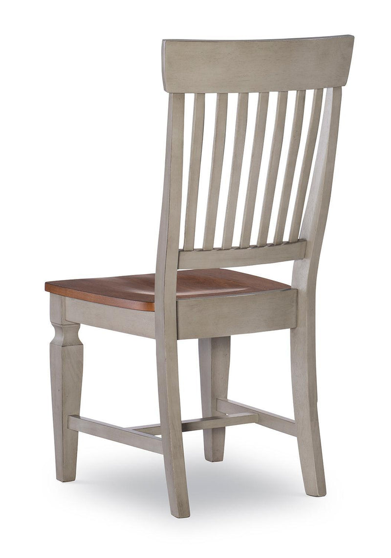 Vista Slatback Chair - Barewood