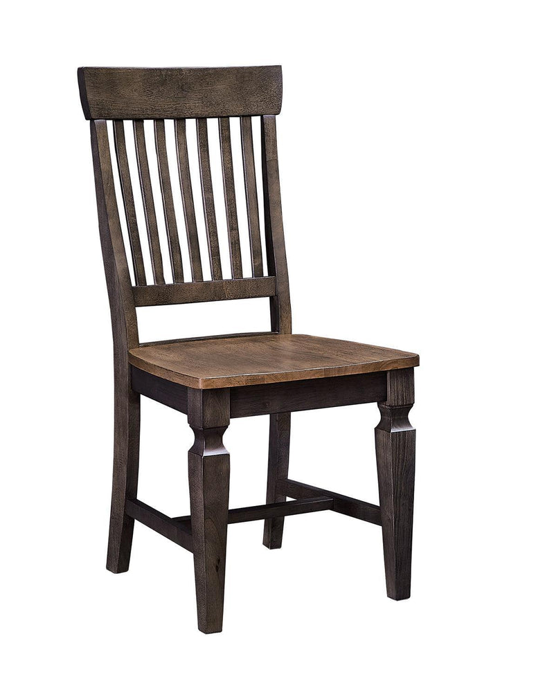 Vista Slatback Chair - Barewood