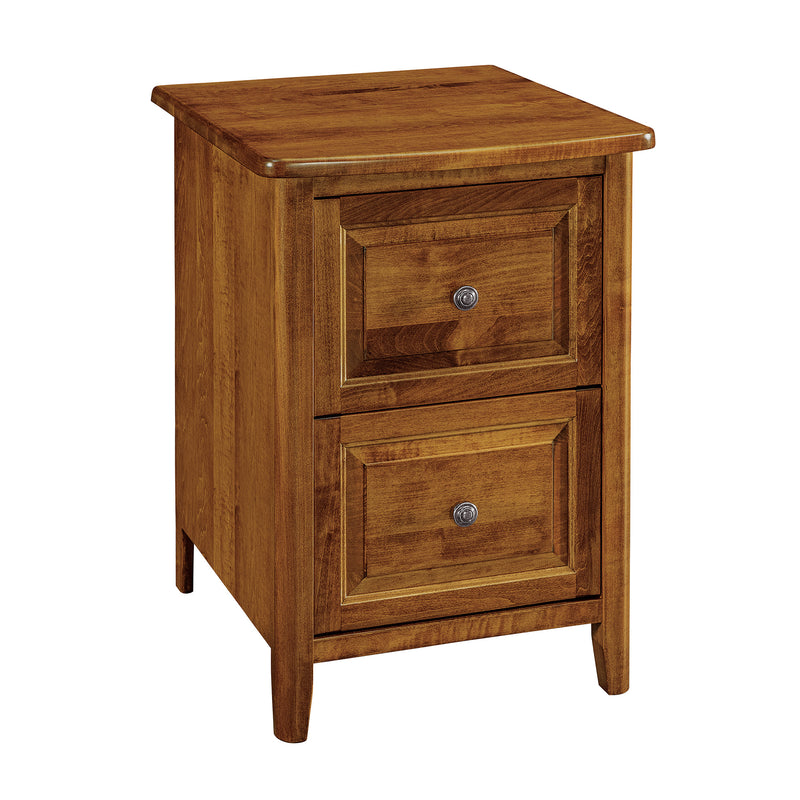 Amish Essentials Carson 2-Drawer File Cabinet