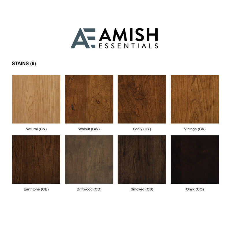 Amish Essentials Belmont Panel Storage Bed
