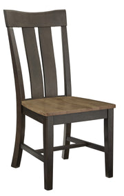 Ava Chair in Wheat and Coal - Barewood