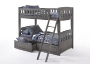 Cinnamon Twin-Twin Bunk - Barewood