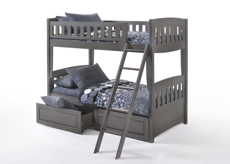 Cinnamon Twin-Twin Bunk - Barewood