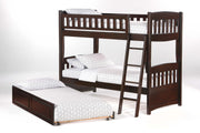 Cinnamon Twin-Twin Bunk - Barewood