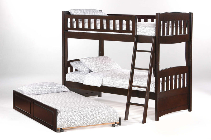 Cinnamon Twin-Twin Bunk - Barewood