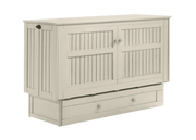 Daisy Murphy Cabinet Bed in Vintage White - Barewood
