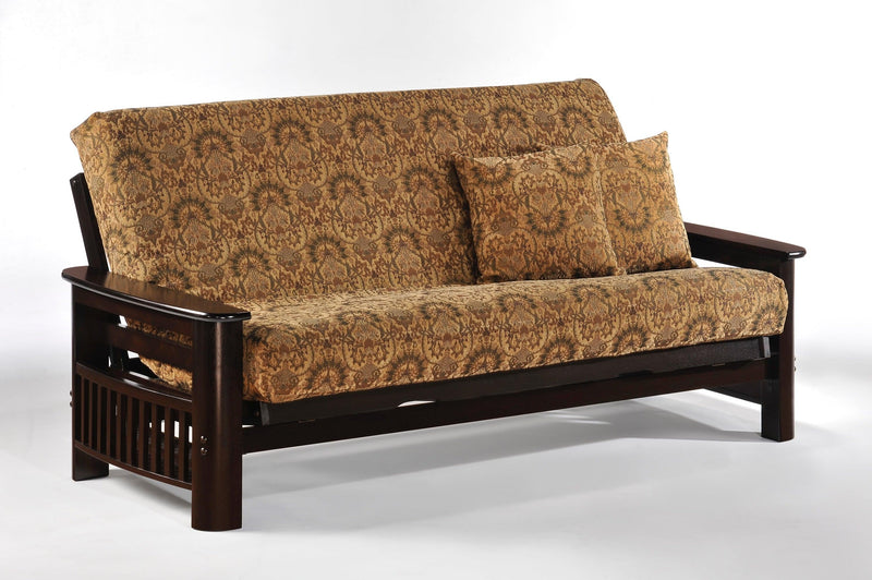 Portofino Futon - Barewood