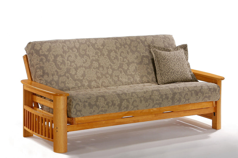 Portofino Futon - Barewood