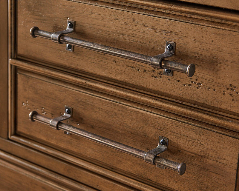 Farmhouse Chic Nightstand - Barewood