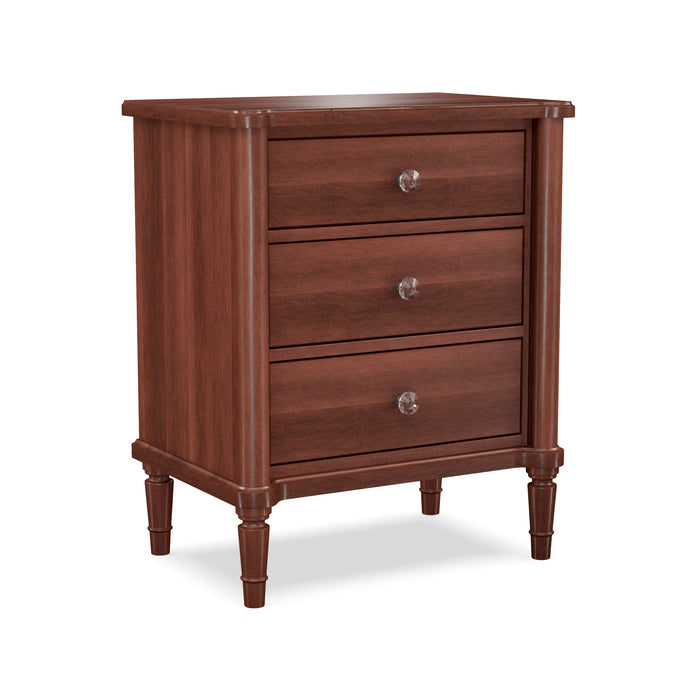 Highbury Three Drawer Nightstand