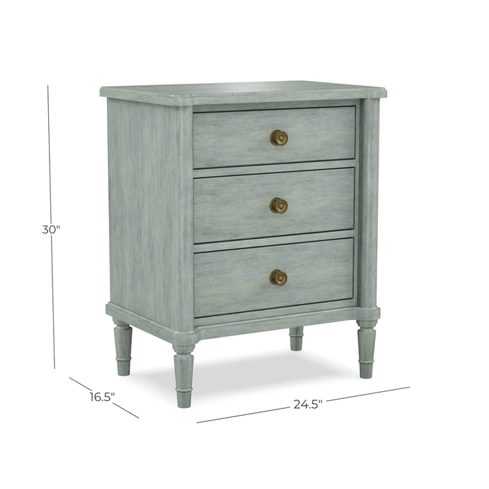 Highbury Three Drawer Nightstand