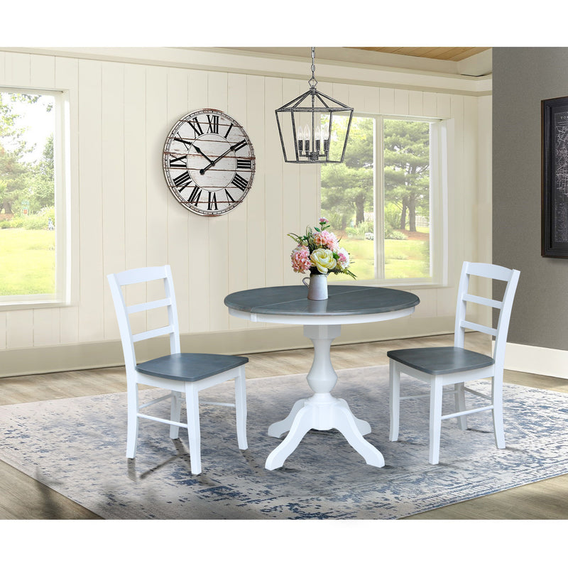 36" Extension Round Bistro Table- Multiple Bases Available