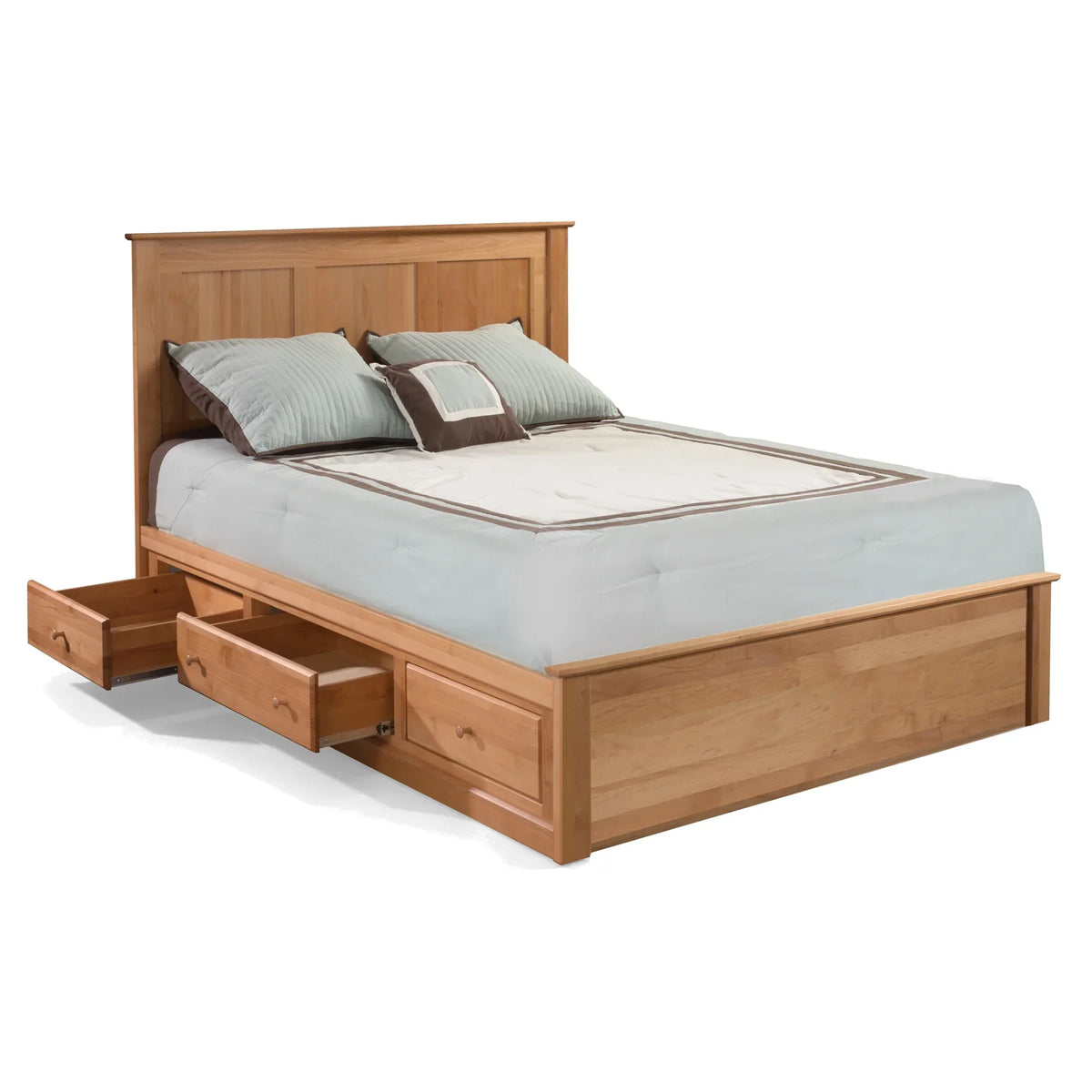 Shaker Flat Panel Chest Bed