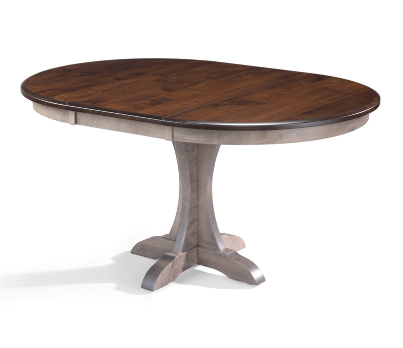 Amish Essentials Mary Extension Table- One Finish - Barewood