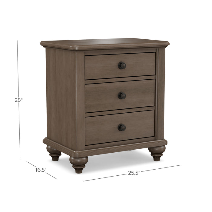 Millcroft Three Drawer Nightstand