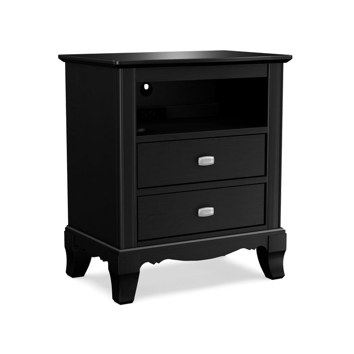 Montelena Two Drawer Nightstand with Pullout Tray