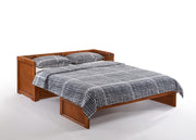 Murphy Cube Bed - Barewood