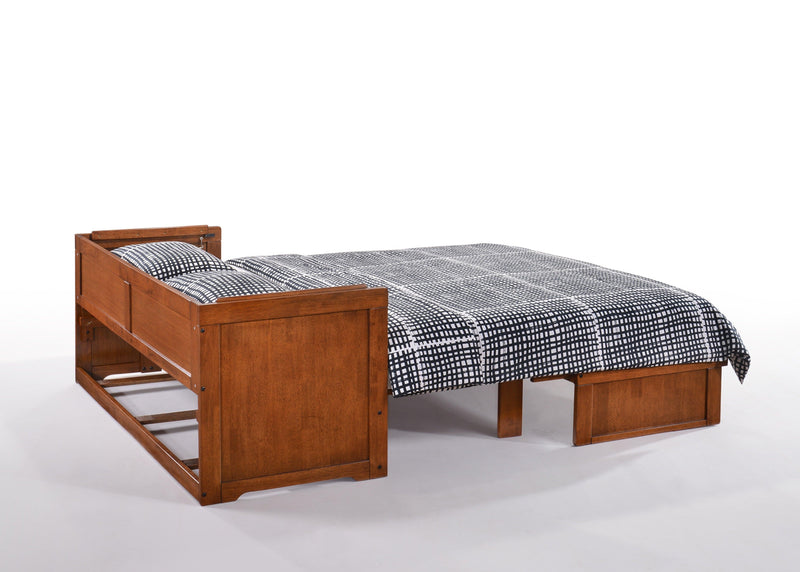 Murphy Cube Bed - Barewood