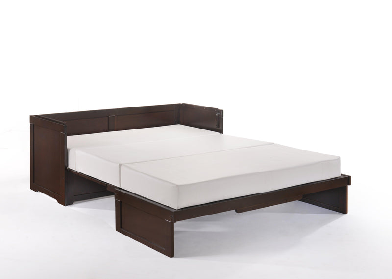 Murphy Cube Bed - Barewood