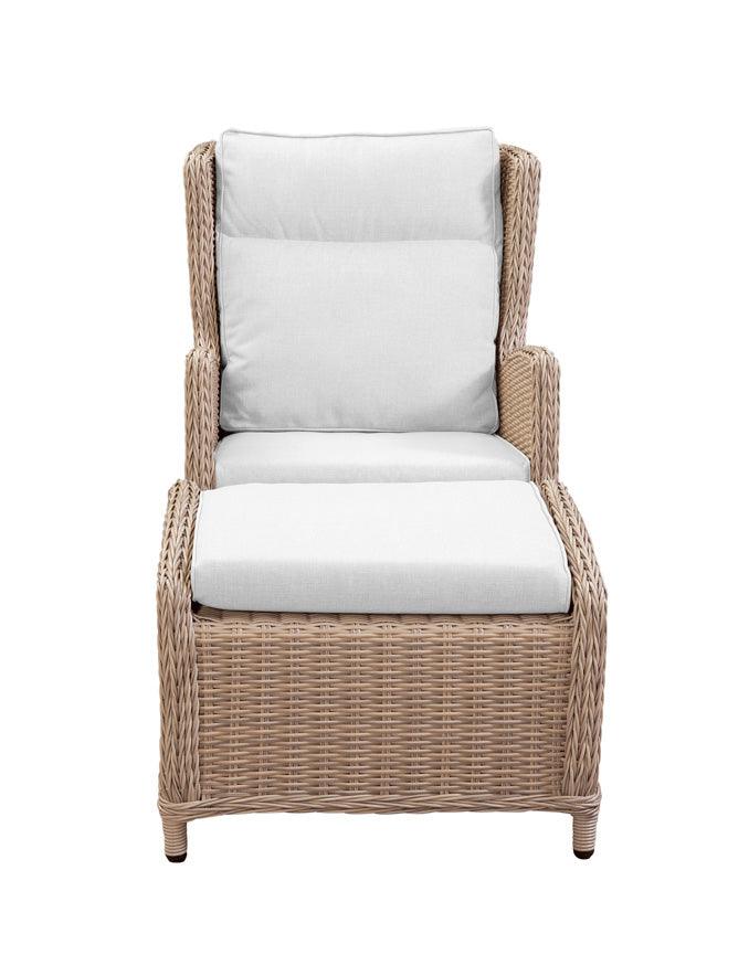 Biscayne Lounge Chair with Footstool