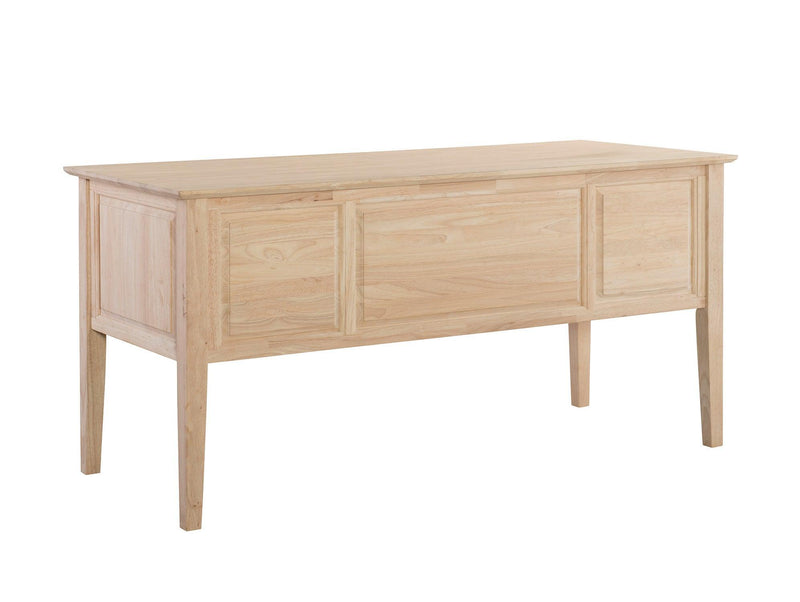 Executive Lancaster Desk - Barewood