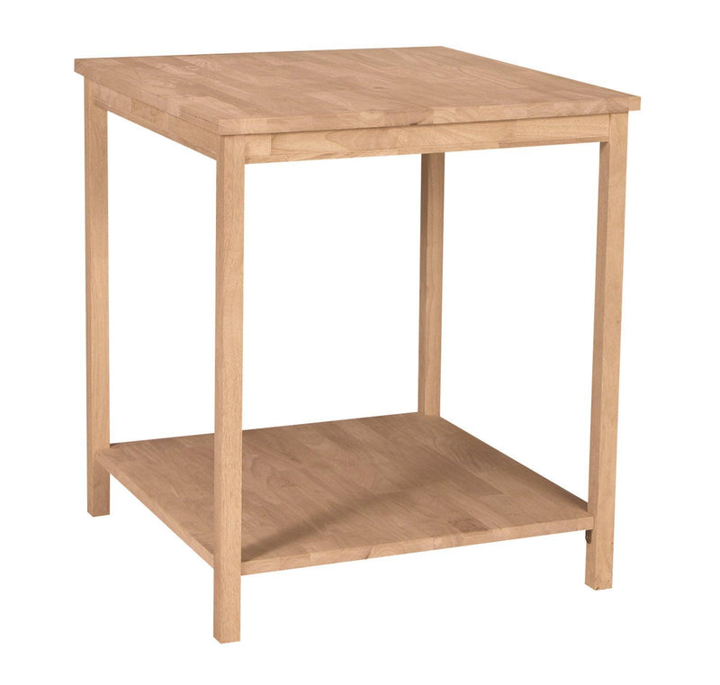 Build-It-Yourself "L" Desk - Barewood