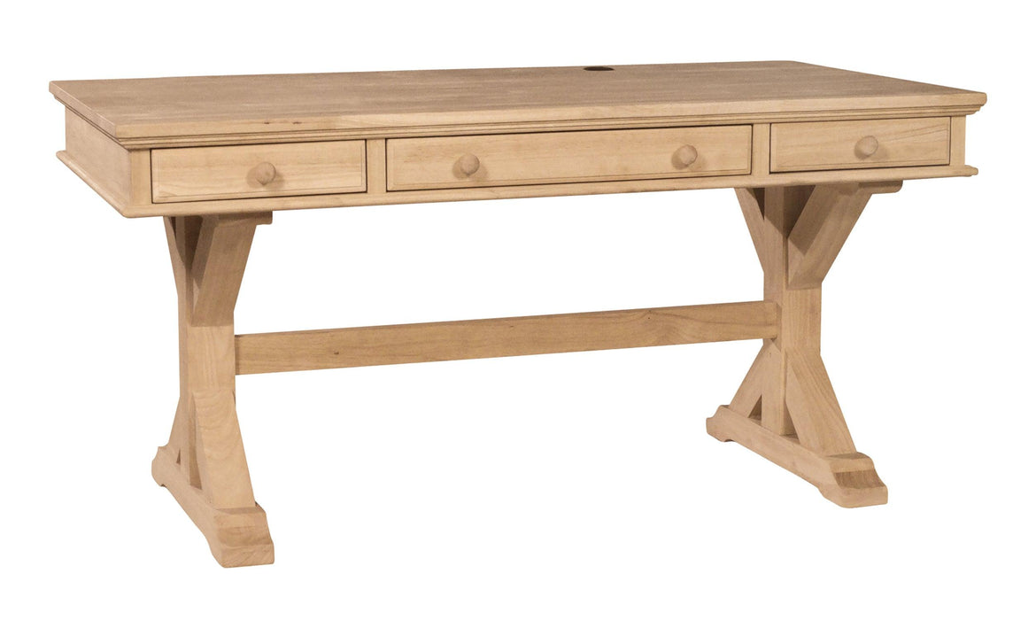 Canyon Executive Desk - Barewood