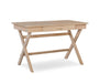 Cross Legged Desk - Barewood