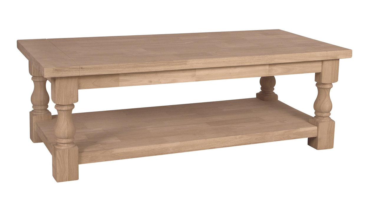 Tuscan Coffee Table - Barewood