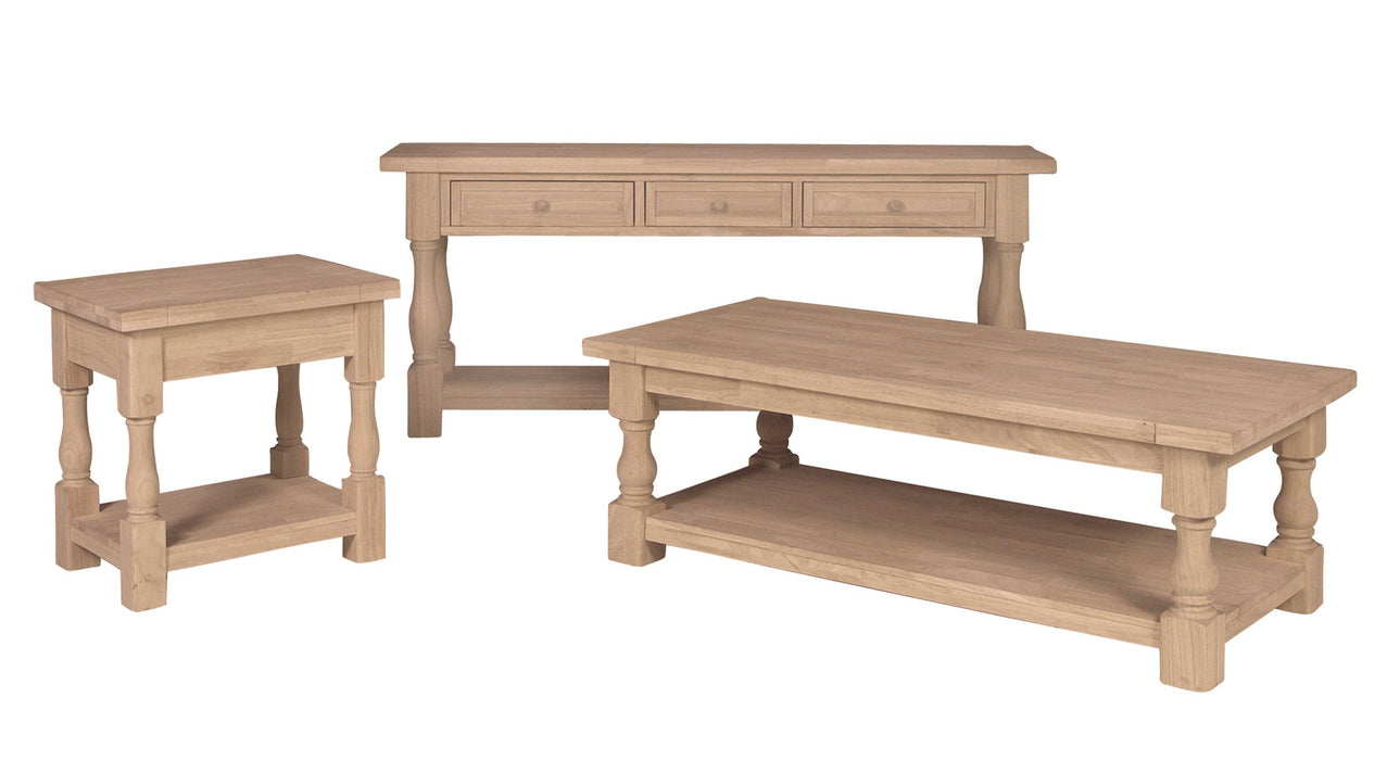 Tuscan Coffee Table - Barewood