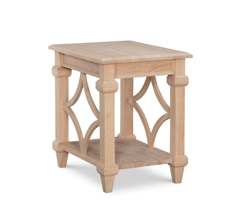 Josephine End Table - Barewood