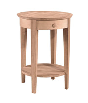 Phillips Bedside Table - Barewood