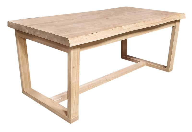 Live Edge Coffee Table – Modern Lines with Rustic Character