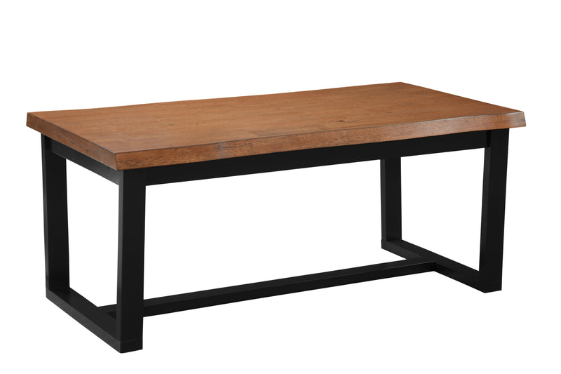 Live Edge Coffee Table – Modern Lines with Rustic Character