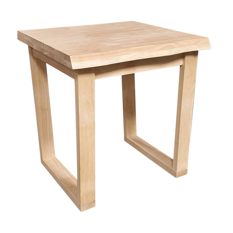 Live Edge End Table – Modern Lines with Rustic Character