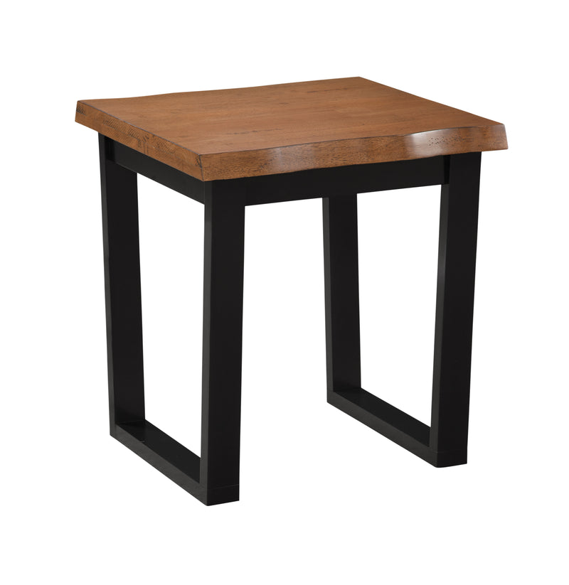Live Edge End Table – Modern Lines with Rustic Character