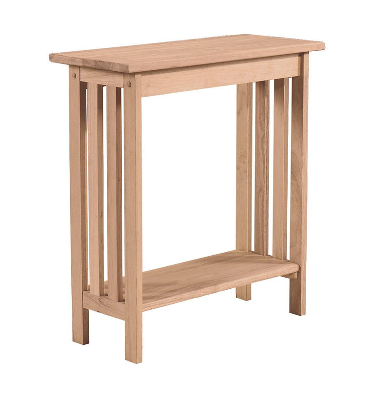 Mission Entry Table - Barewood