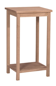 Portman End Table - Barewood