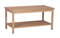 Portman Coffee Table - Barewood