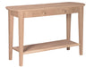 Phillips Oval Sofa Table - Barewood