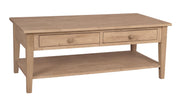 Spencer Coffee Table - Barewood