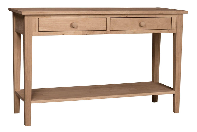 Spencer Sofa Table - Barewood