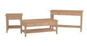 Spencer Sofa Table - Barewood