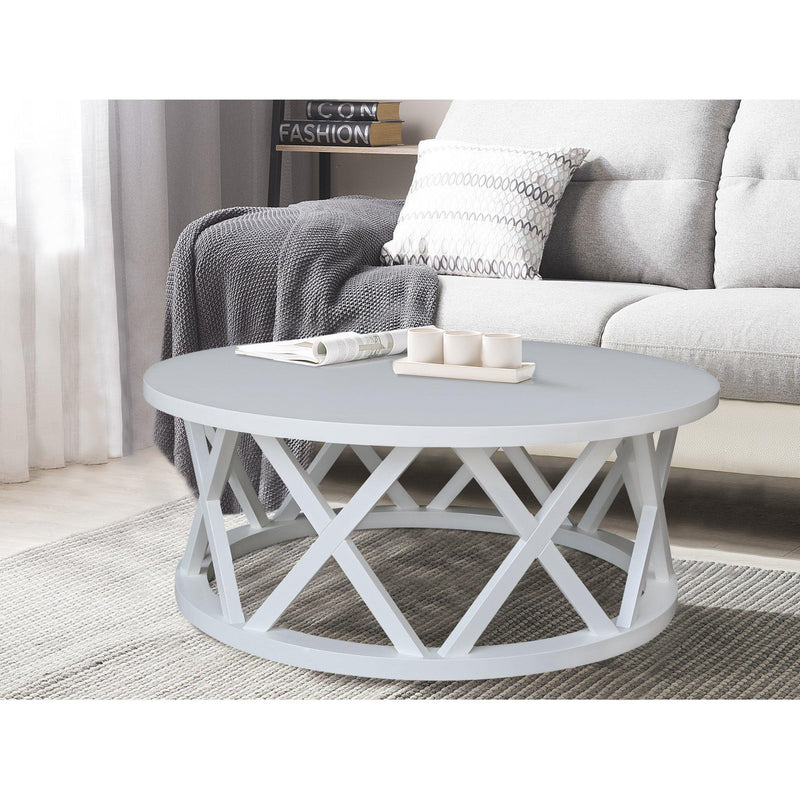 Ceylon Round Coffee Table - Barewood