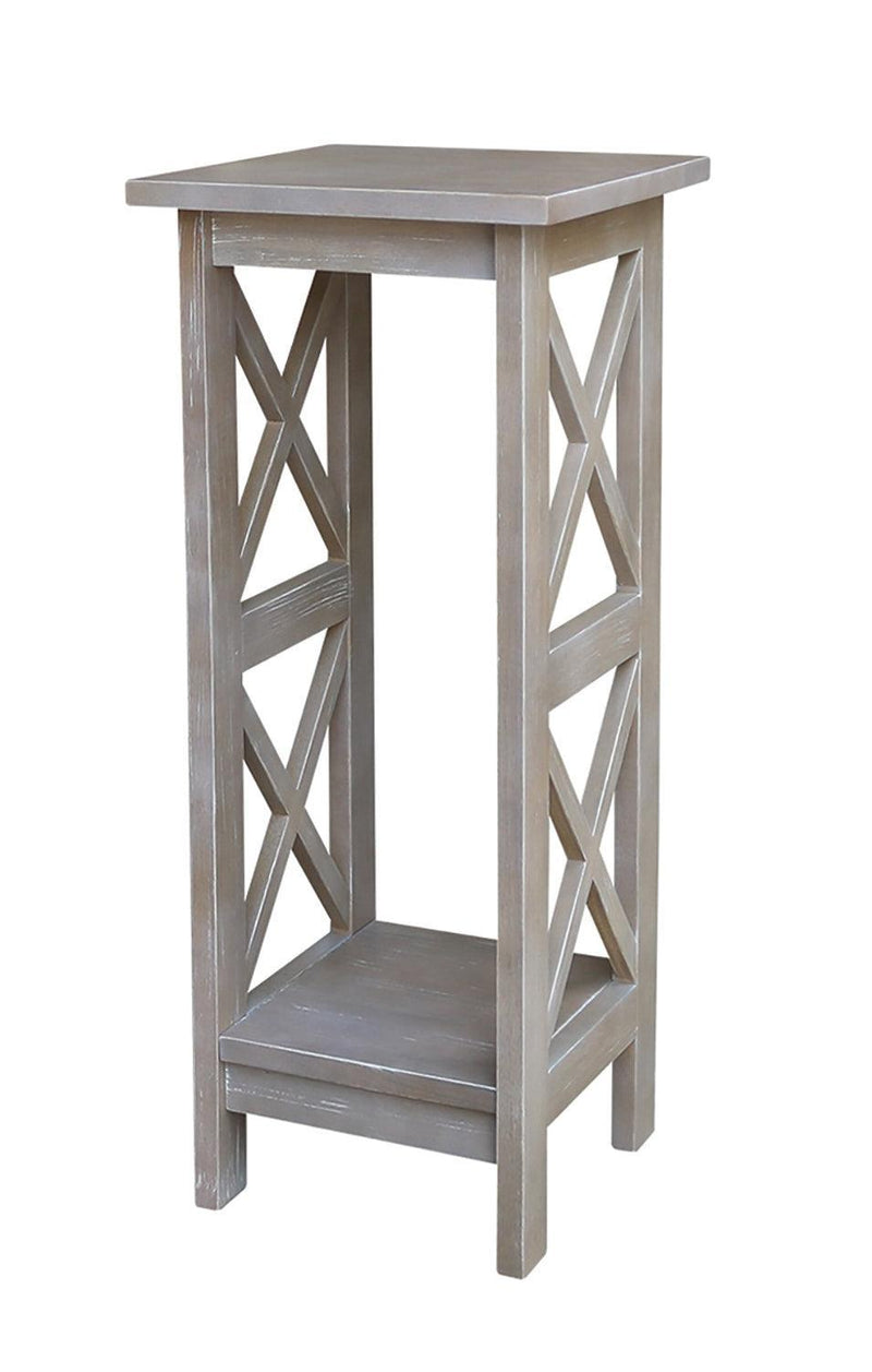 X-Side Plant Stand - Barewood