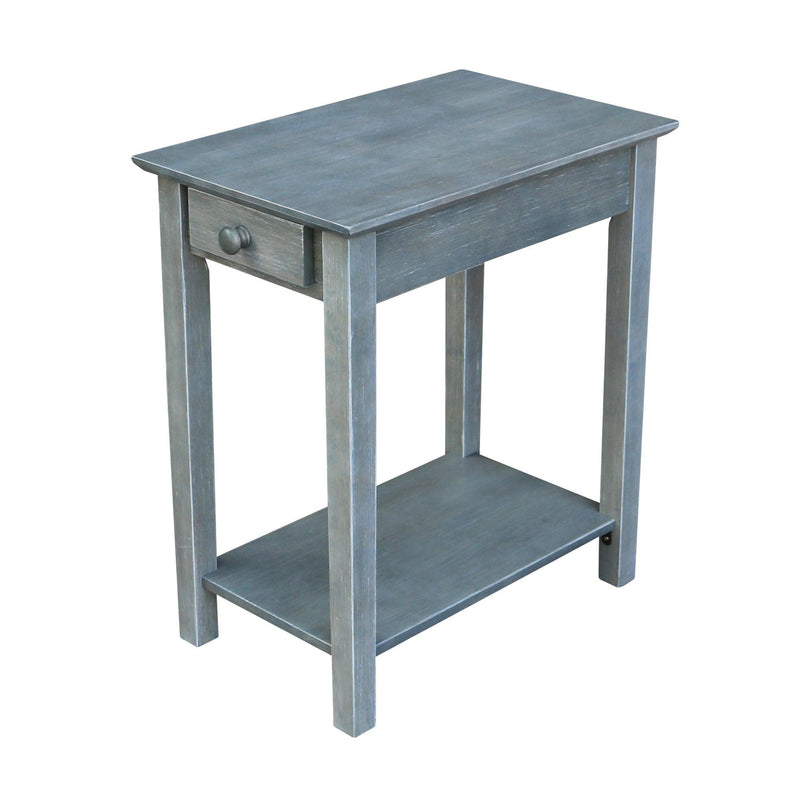 Narrow End Table - Barewood